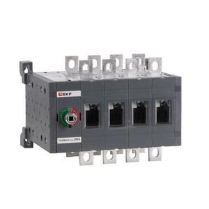 Рубильник 4п 250А реверсивный без рукоятки управления TwinBlock EKF tb-s-250-4p-rev