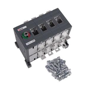 Рубильник 4п 250А реверсивный без рукоятки управления TwinBlock EKF tb-s-250-4p-rev