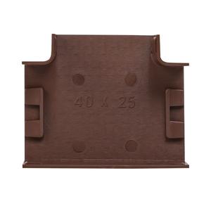Угол T-образный 40х25 под темн. дерево Plast PROxima (уп.4шт) EKF tchd-40-25x4
