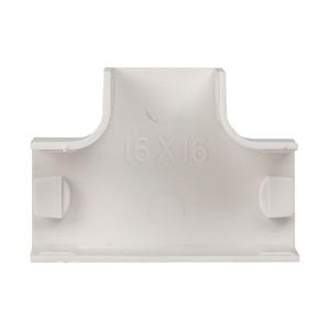 Угол T-образный 16х16 бел. Plast PROxima (уп.4шт) EKF tchw-16-16x4