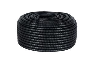Труба гофрированная ПНД d32мм с протяжкой черн. (уп.25м) Plast PROxima EKF tpnd-32-25m