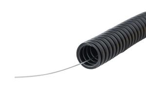 Труба гофрированная ПНД d32мм с протяжкой черн. (уп.25м) Plast PROxima EKF tpnd-32-25m