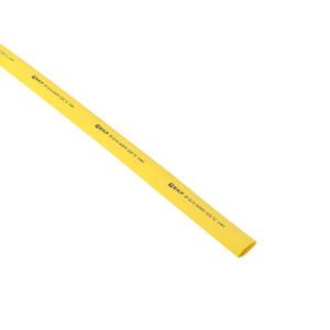 Трубка термоусадочная ТУТ нг 12/6 желт. 1м (уп.50м) PROxima EKF tut-12-y-1m