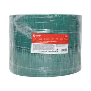 Трубка термоусадочная ТУТ нг 120/60 зел. PROxima (уп.25м) EKF tut-120-j