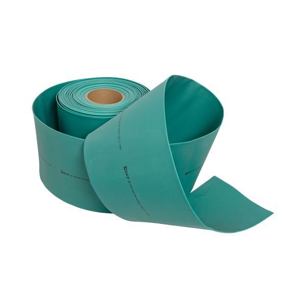 Трубка термоусадочная ТУТ нг 120/60 зел. PROxima (уп.25м) EKF tut-120-j
