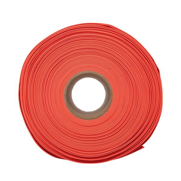 Трубка термоусадочная ТУТ нг 120/60 красн. PROxima (уп.25м) EKF tut-120-r