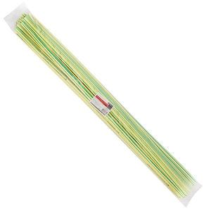 Трубка термоусадочная ТУТ нг 14/7 желт./зел. 1м (уп.50м) PROxima EKF tut-14-yg-1m