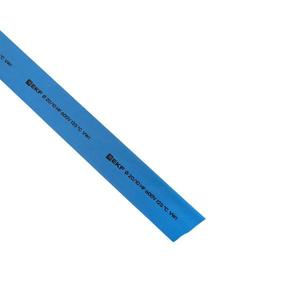 Трубка термоусадочная ТУТ нг 20/10 син. (уп.100м) EKF tut-20-g