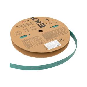 Трубка термоусадочная ТУТ нг 25/12.5 зел. PROxima (уп.50м) EKF tut-25-j