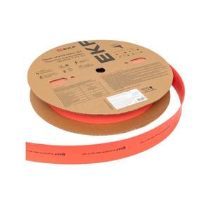Трубка термоусадочная ТУТ нг 40/20 красн. (уп.50м) EKF tut-40-r