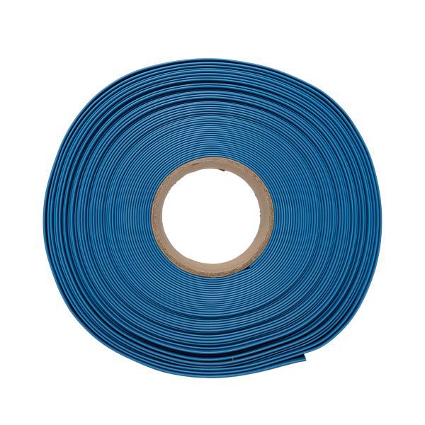 Трубка термоусадочная ТУТ нг 50/25 син. (уп.50м) EKF tut-50-g