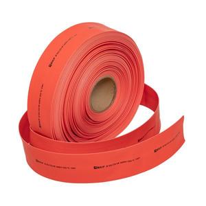Трубка термоусадочная ТУТ нг 50/25 красн. (уп.50м) EKF tut-50-r
