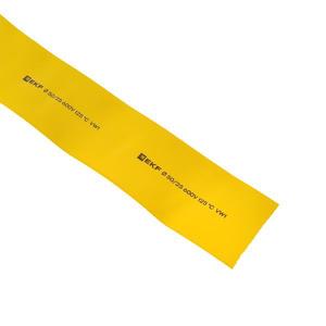 Трубка термоусадочная ТУТ нг 50/25 желт. (уп.50м) EKF tut-50-y