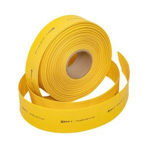 Трубка термоусадочная ТУТ нг 60/30 желт. PROxima (уп.25м) EKF tut-60-y
