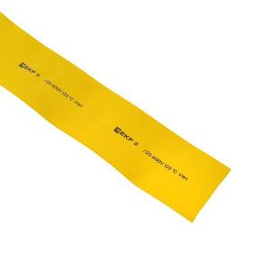Трубка термоусадочная ТУТ нг 60/30 желт. PROxima (уп.25м) EKF tut-60-y