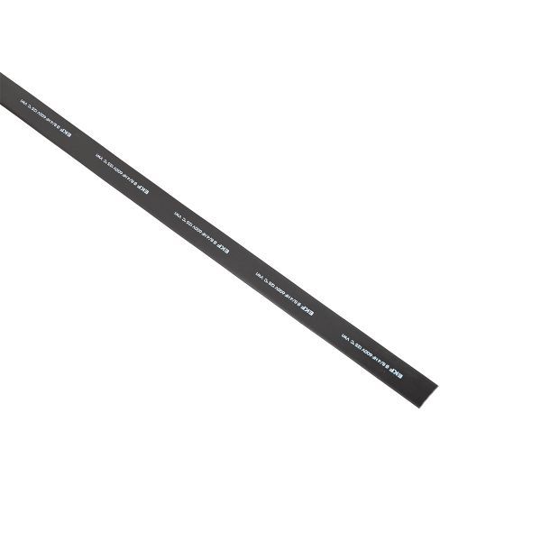 Трубка термоусадочная ТУТ нг 8/4 черн. (уп.100м) EKF tut-8-b