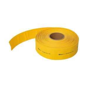 Трубка термоусадочная ТУТ нг 80/40 желт. PROxima (уп.25м) EKF tut-80-y