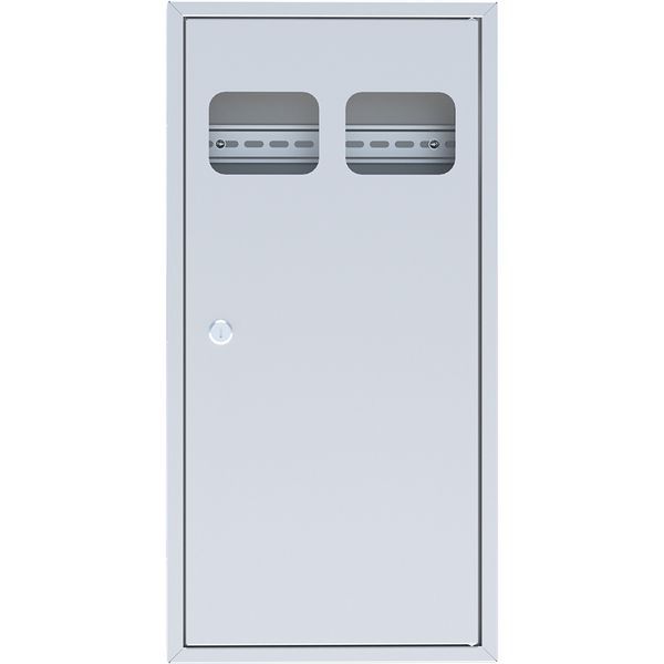 Щит ЯУР на 2 счетчика с двумя DIN-рейками (600х300х150) Basic EKF uerm-din-600-2
