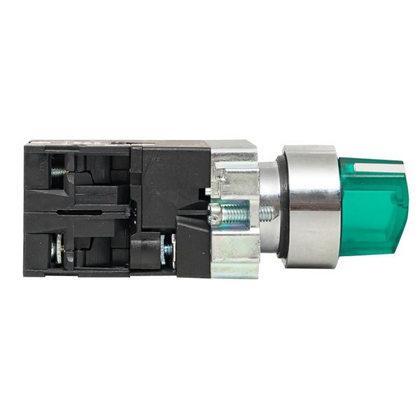 Переключатель BD33 3P с зел. подсветкой 24В NO PROxima EKF xb2-bk33-g-24