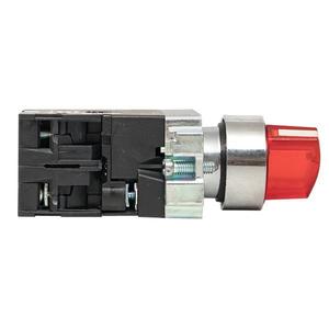 Переключатель BD33 3P с красн. подсветкой 24В NO PROxima EKF xb2-bk33-r-24