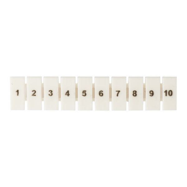 Маркеры для UT/ST/Push-in 4 с нумерацией 1-10 (уп.100шт) EKF zb-st-4-1-10