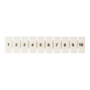 Маркеры для UT/ST/Push-in 4 с нумерацией 1-10 (уп.100шт) EKF zb-st-4-1-10