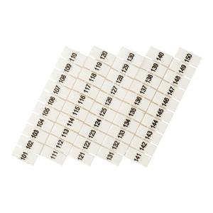 Маркеры для UT/ST/Push-in 6 с нумерацией 100-150 (уп.100шт) EKF zb-st-6-100-150