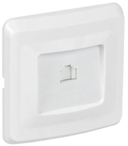 Розетка компьютерная 1-м Вега РК10-ВБ RJ45 кат.5E бел. GENERICA EKV15-K01-DM