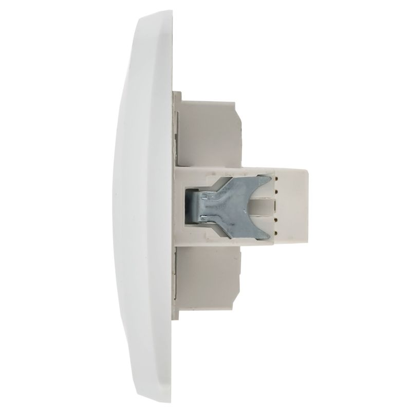 Розетка компьютерная 1-м Вега РК10-ВБ RJ45 кат.5E бел. GENERICA EKV15-K01-DM