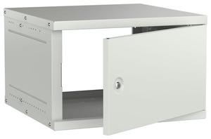 Шкаф настенный 6U 600х600мм дверь метал. сер. GENERICA LWE3-06U66-MF-G