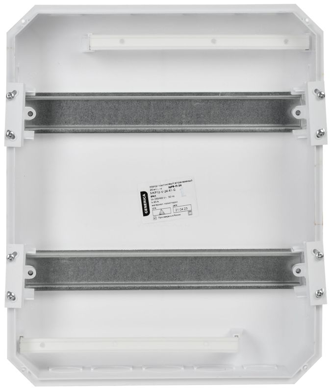 Корпус пластиковый ЩРВ-П-24 бел. дверь IP41 GENERICA MKP13-V-24-41-K01-G