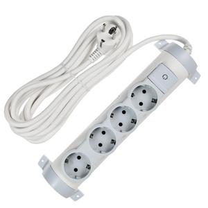 Удлинитель COMFORT У04К 4 места 5м 3х1.5кв.мм 16А бел. IEK 694694