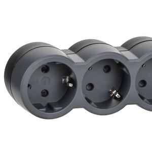 Удлинитель STANDARD У05 5 мест 3м 3х1.5кв.мм 16А черн. IEK 695047