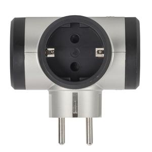 Разветвитель 3-м 16А IP20 Элиум 3х2P+E горизонт. подкл. алюм. IEK 050664