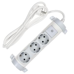 Удлинитель 3х1.5м с заземл. 16А IP20 Комфорт 3х2P+E IEK 694621