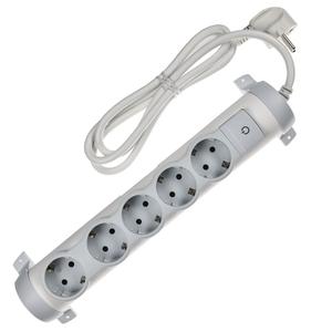 Удлинитель 5х3м с заземл. 16А IP20 Комфорт 5х2P+E IEK 694632