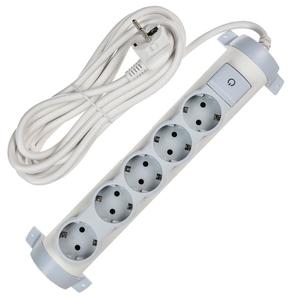 Удлинитель 5х5м 16А IP20 Комфорт 5х2P+E IEK 694685