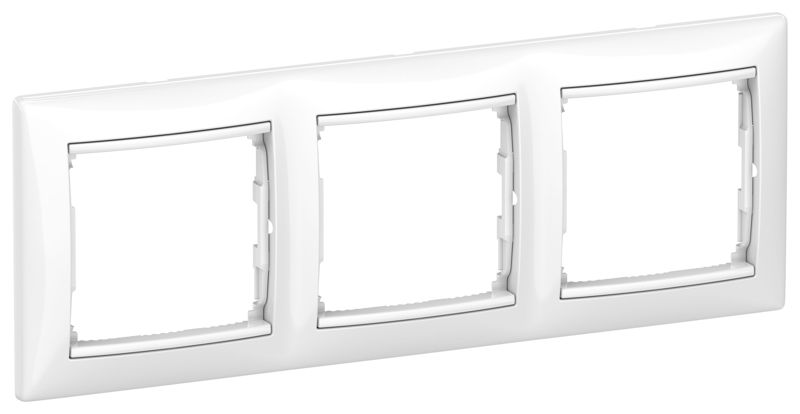 Рамка 3-м СП Valena IP20 бел. IEK 6942421