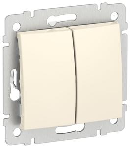 Переключатель IEKVALENA 2кл самов. сх1P 10А б/к сл. к. IEK 6941181