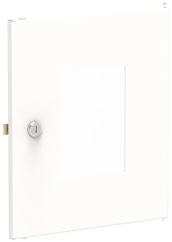Дверь для ЩРв-12 (1х12) IP31 прозр. бел. TITAN 5 IEK TI5-50D-TMD-1X12-31
