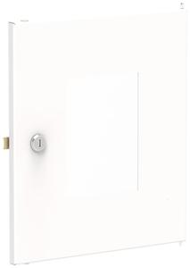 Дверь для ЩРв-12 (1х12) IP31 прозр. бел. TITAN 5 IEK TI5-50D-TMD-1X12-31