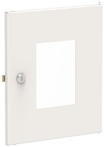 Дверь для ЩРв-12 (1х12) IP31 прозр. сер. TITAN 5 IEK TI5-50D-TMD-1X12-31-7035