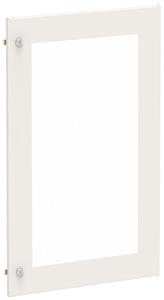 Дверь для ЩРв-120 (2х60) IP31 прозр. сер. TITAN 5 IEK TI5-50D-TMD-2X60-31-7035