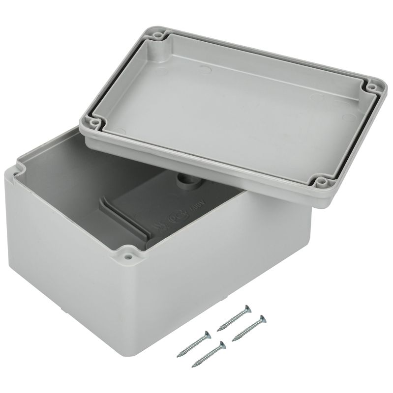 Коробка распаячная ОП 150х110х85 IP55 КМ41262 сер. IEK UKO11-150-110-085-K41-55S