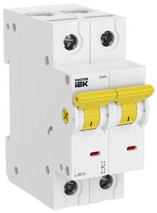 Выключатель-разъединитель SWN 2P 80А MASTER IEK MI-SWN-2-080