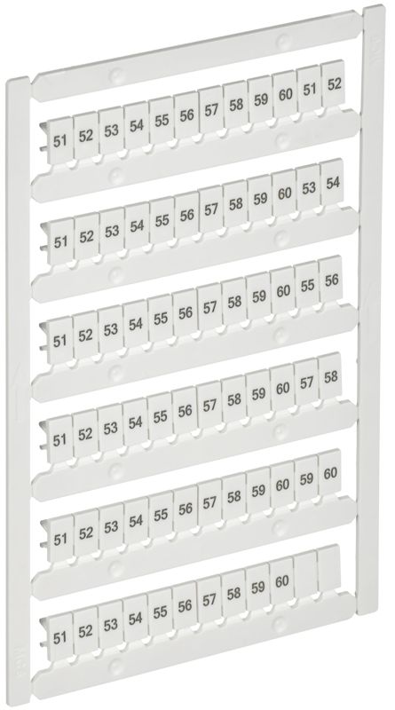 Маркер для CTS/CP 4кв.мм "51-60" ARMAFIX IEK AF-CT10D-M-004-06
