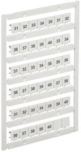 Маркер для CTS 10кв.мм "31-40" ARMAFIX IEK AF-CT10D-M-010-04