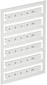 Маркер для CTS 16/25кв.мм "A; B; C; N; PE" ARMAFIX IEK AF-CT10D-M-025-21
