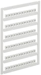 Маркер для CTS-ML 3 уровня 2.5кв.мм "A; B; C; N; PE" ARMAFIX IEK AF-CT10D-M-D25-21-3