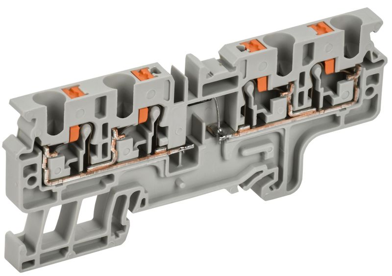 Колодка клеммная ARMAFIX CP4/4(E)D1 четырехпроводная с встроен. диодом IEK AF-CT22-07-22-K03-004